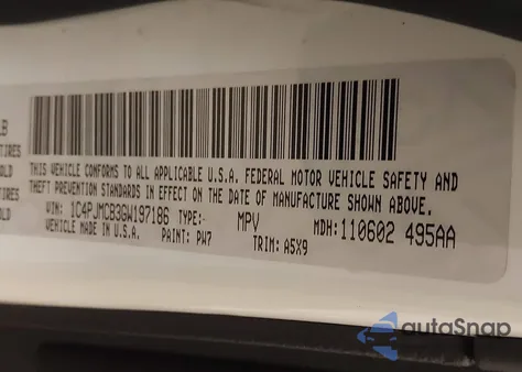 2016 Jeep Cherokee Latitude from USA, damaged, VIN 1C4PJMCB3GW197186